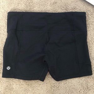 Lululemon Spandex Workout Shorts, 4, NWOT, Black